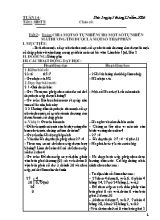 Giáo án các môn lớp 5 năm 2016 - Tuần 14